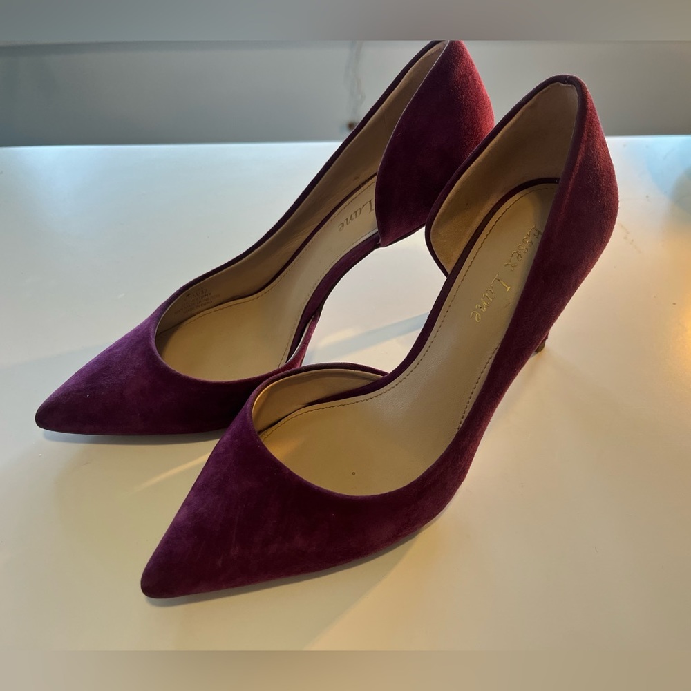 Essex Lane Plum Pumps